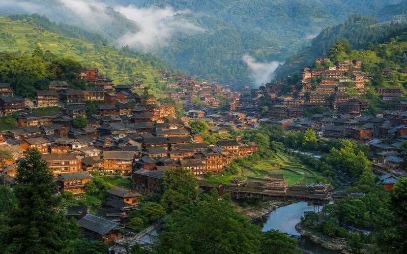 หมู่บ้านโบราณกลางหุบเขาและสายหมอก วิถีชีวิต ชุมชนดั้งเดิม และศิลปหัตถกรรมแห่งเอเชีย