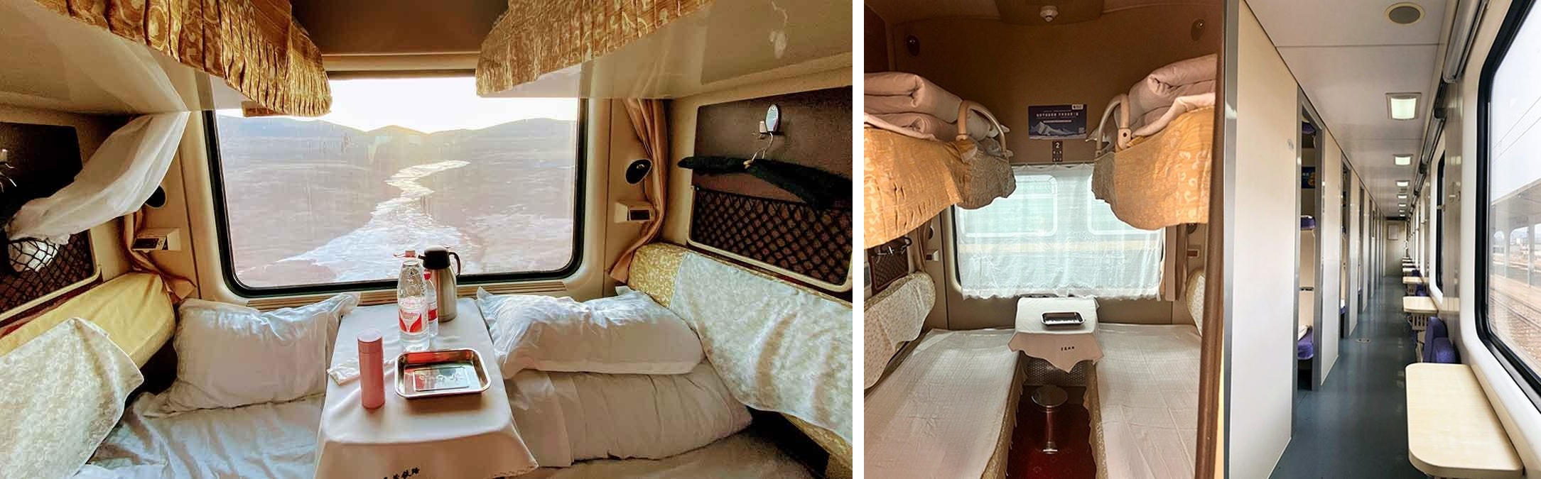 รถไฟตู้นอน Soft Sleeper สู่ซีหนิง