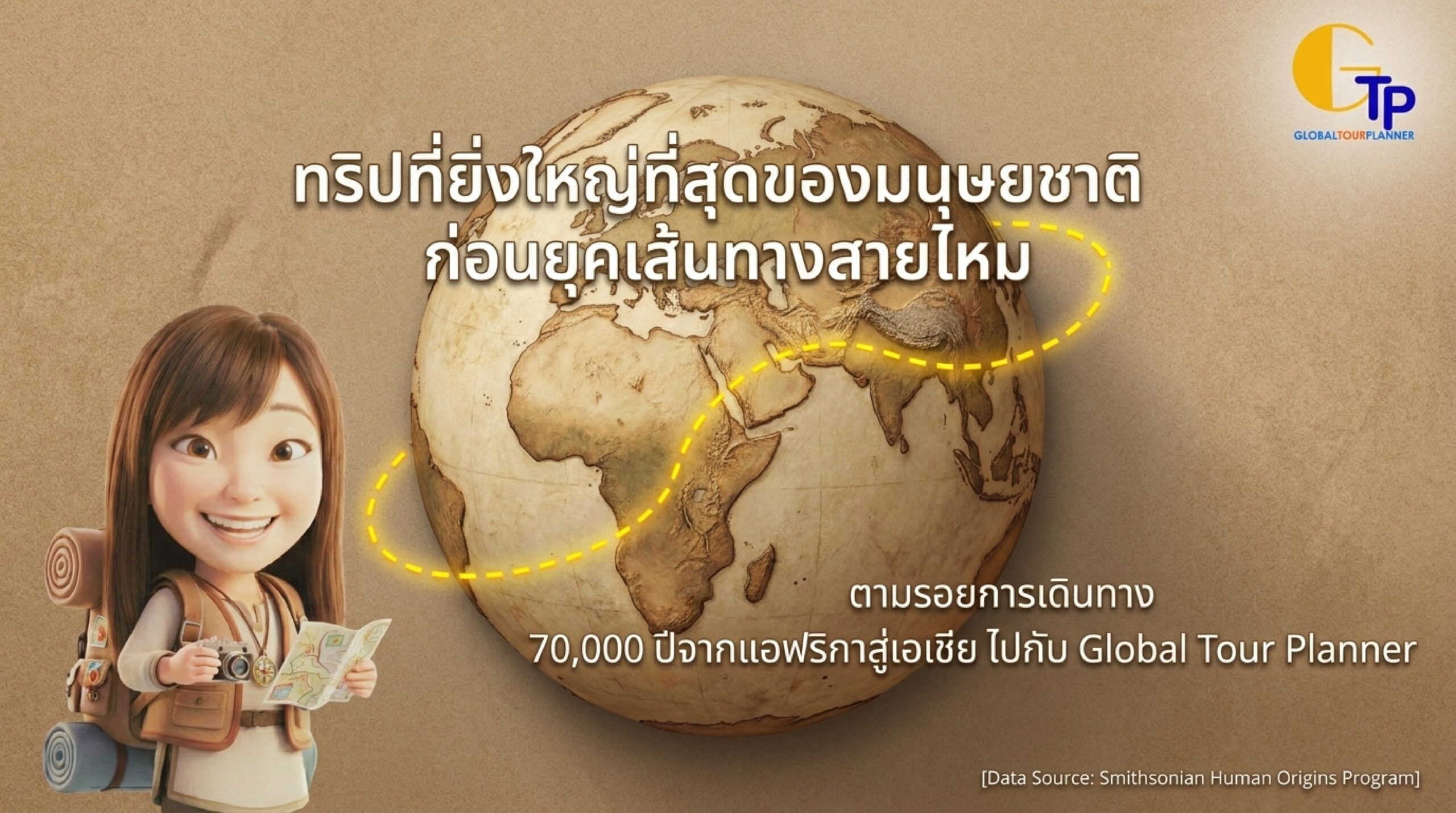 ตามรอยการอพยพ 70,000 ปีของมนุษย์โฮโมเซเปียนส์: จากแอฟริกาสู่เอเชียกลาง ก่อนยุคเส้นทางสายไหม (EP.1)